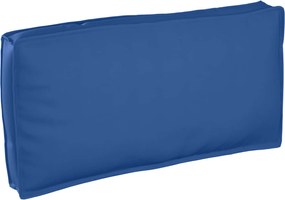 vidaXL Almofada Azul Royal 120 x 60 x 12 cm Tecido Oxford