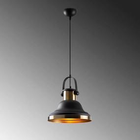 Candeeiro Chandelier Dodo – Preto – 30 x 30 cm