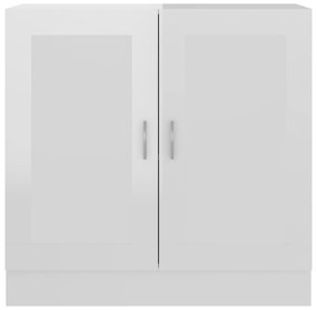 Estante 82,5x30,5x80 cm derivados de madeira branco brilhante