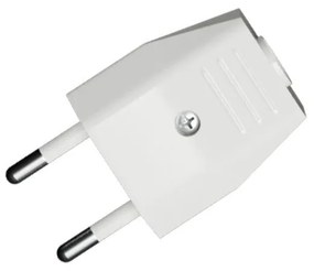 Creative Plug - ficha 2 pólos Europlug 10A - Branco