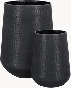 Vasos para exterior artesanais Kenar, conjunto de 2