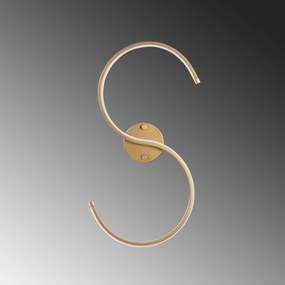 Lâmpada de Parede Es – Dourado – 25cm x 56cm x 5cm