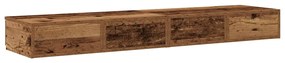 Camas com Gavetas vidaXL Cinza Sonoma 140x36,5x16,5 cm Madeira de Enge