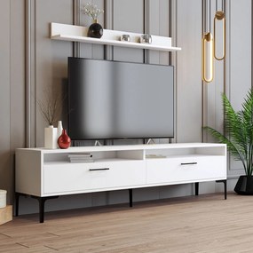 Conjunto de Mobiliário de Sala de Estar Istanbul – Branco – Medidas Va
