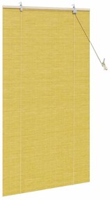 Persianas e Sombras de Janela Amarelo 80 x 160 cm Bambu