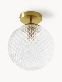 Small Glass Ceiling Lamp Lorna