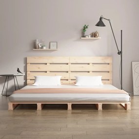 Cama sem colchão 160x200 cm madeira de pinho maciça