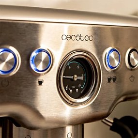 Máquina café Power Espresso 20 Barista Mini Barista com 20 bares, manômetro e termobloco