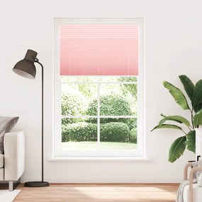 Rosa Plissada Cega 120x200 cm Largura Tecido 119,4cm Poliéster