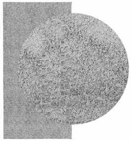 Tapete shaggy de pelo alto PAMPLONA 100x200 cm cinzento