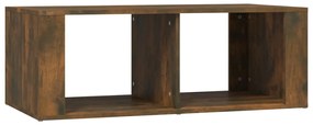 Mesa de centro 100x50x36 cm derivados madeira carvalho fumado