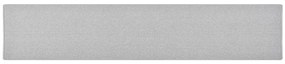 vidaXL Tapete/passadeira 80x400 cm cinzento-claro