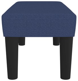 Banco 70x30x30 cm tecido azul