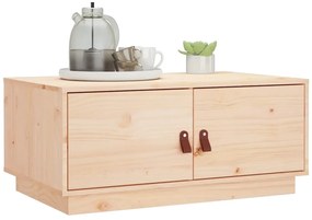 Mesa de centro 80x50x35 cm pinho maciço