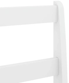 Cadeiras de jantar 2 pcs Panama 40x46x90 cm pinho maciço branco