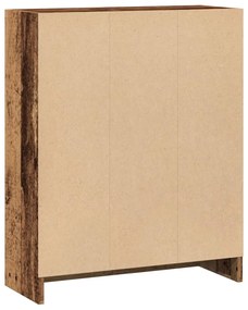Estante 60x24x76 cm derivados de madeira madeira velha