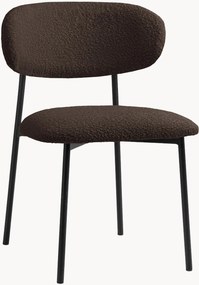 Cadeiras de jantar em bouclé Nina, conjunto de 2
