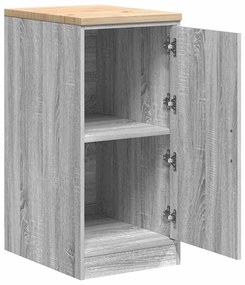 Armário de arrumação de garagem Cinzento Sonoma 40x51x85 cm