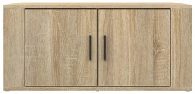 Mesa de centro 80x50x36 cm derivados madeira carvalho sonoma