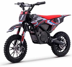 Moto elétrica de cross para crianças Motors Panther 550W Vermelha