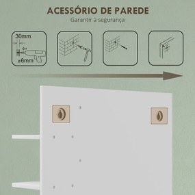 HOMCOM Espelho de Casa de Banho Espelho de Parede Moderno e Retangular