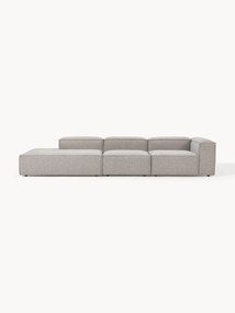 Chaise longue modular XL em bouclé Lennon
