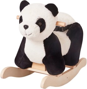 Baloiço Panda para bebé branco