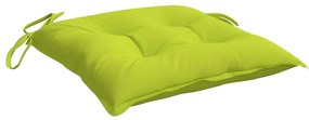 Almofadões móveis de paletes 4pcs tecido oxford verde brilhante