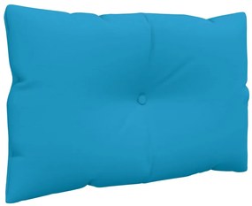 Almofadões para paletes 2 pcs tecido azul