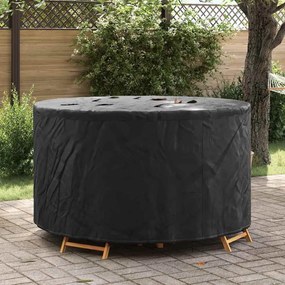 vidaXL Capa para móveis de exterior 157 x 157 x 71 cm tecido 210D