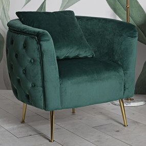 POLTRONA BUCAREST 76X74X73 CM VERDE