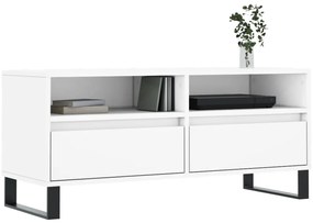 Móvel de TV 100x34,5x44,5 cm derivados de madeira branco