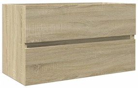 2 pcs conj. móveis de WC cerâmica e derivados de madeira