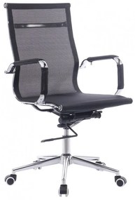 Cadeira  de escritório IGOR, giratório, rede preta
