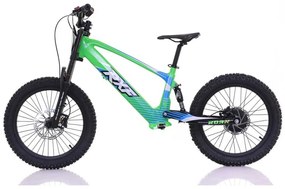 Bicicleta elétrica infantil sem pedais 750W 20" 36V 7.5Ah RXF EVO-RACING Verde