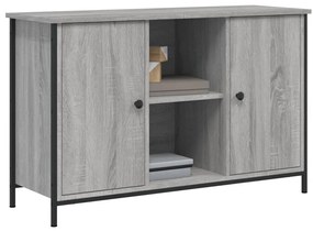 Móvel de TV 100x35x65 cm derivados de madeira cinzento sonoma