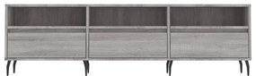 Móvel de TV 150x30x44,5 cm derivados de madeira cinzento sonoma