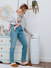 Caixote para fraldas, Classic XL recarga da ANGELCARE branco