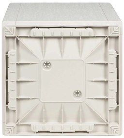 Plantador de Jardim Branco 36 x 36 x 35 cm em PP