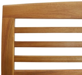2 pcs conjunto lounge de jardim madeira de acácia maciça