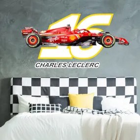 Autocolante desportivo por cima da cama - piloto de F1