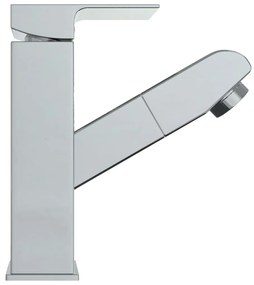 Torneira extraível p/ lavatório casa de banho 157x172mm cromado