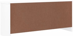 Banco sapateira ALTA 100x35x45cm madeira de pinho maciça branco