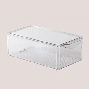 Organizador De Frigorífico Em Polietileno Ixetes ↑12 Cm & Transparente - Sklum