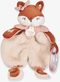Doudou chocalho Mina raposa DOUDOU ET COMPAGNIE castanho