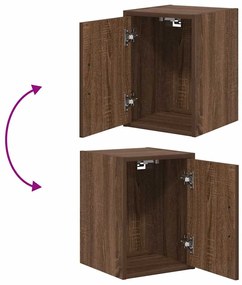 Armários de parede para garagem 2pcs derivados de madeira