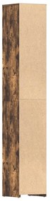 Armário WC 30x30x183,5 cm derivados de madeira carvalho fumado