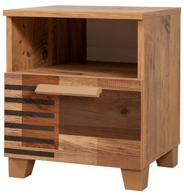 Mesa de Cabeceira Leva Alfa – Pinho Atlântico – 45 cm x 52 cm x 40 cm