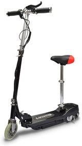 Trotinete/scooter elétrica com assento 120 W preto