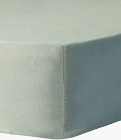 Lençol elástico artesanal em algodão para cama boxspring Luna